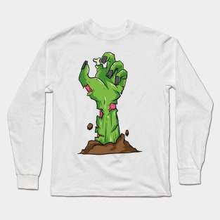 Zombie Hand Long Sleeve T-Shirt